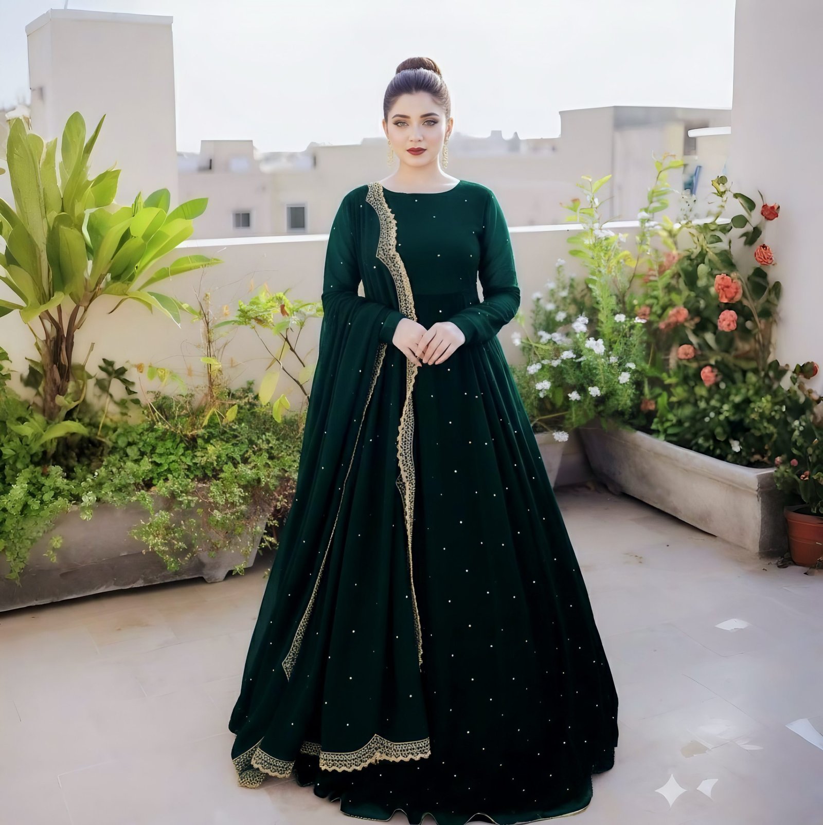 Chiffon Maxi Dress for Women
