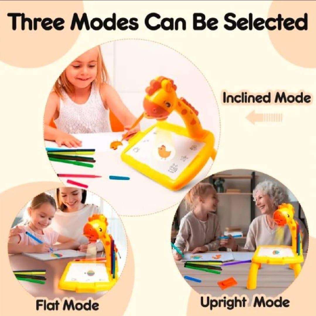 Giraffe Projector Drawing Board for Kids