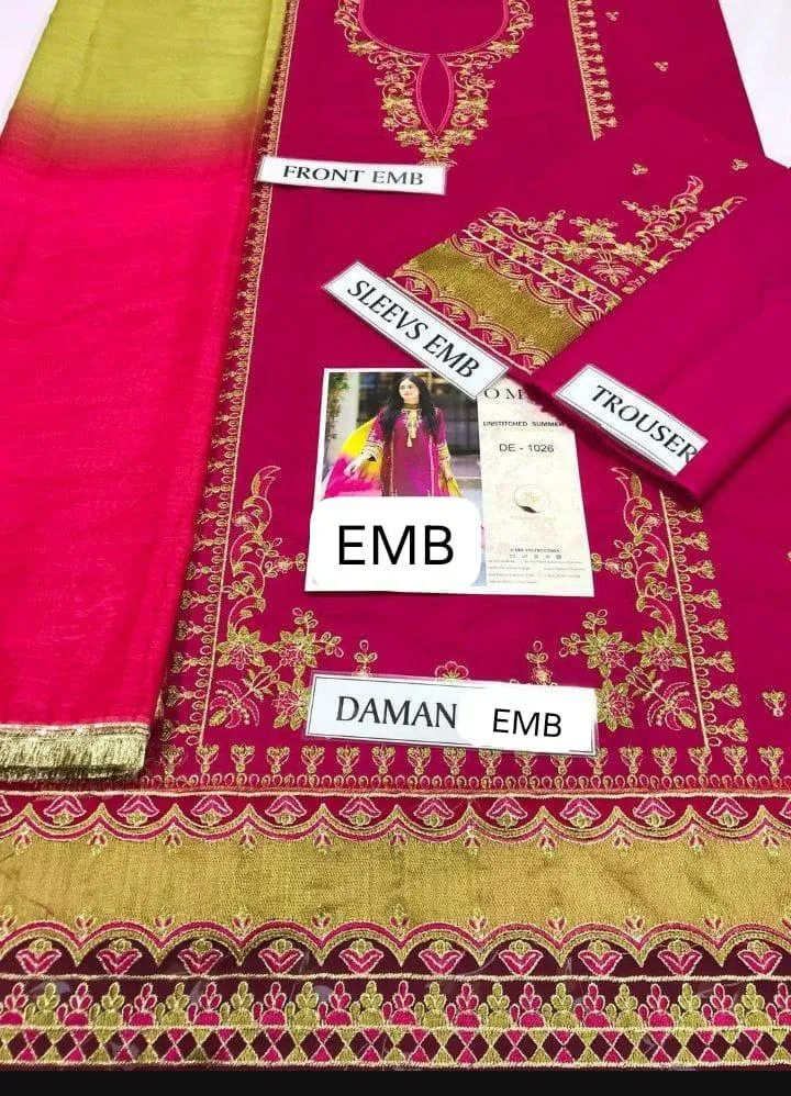 Women's Maroon Kurta Set with Printed Dupatta